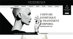 Desktop Screenshot of confidence.ca