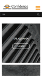 Mobile Screenshot of confidence.se