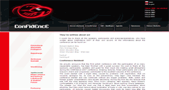 Desktop Screenshot of 2007.confidence.org.pl